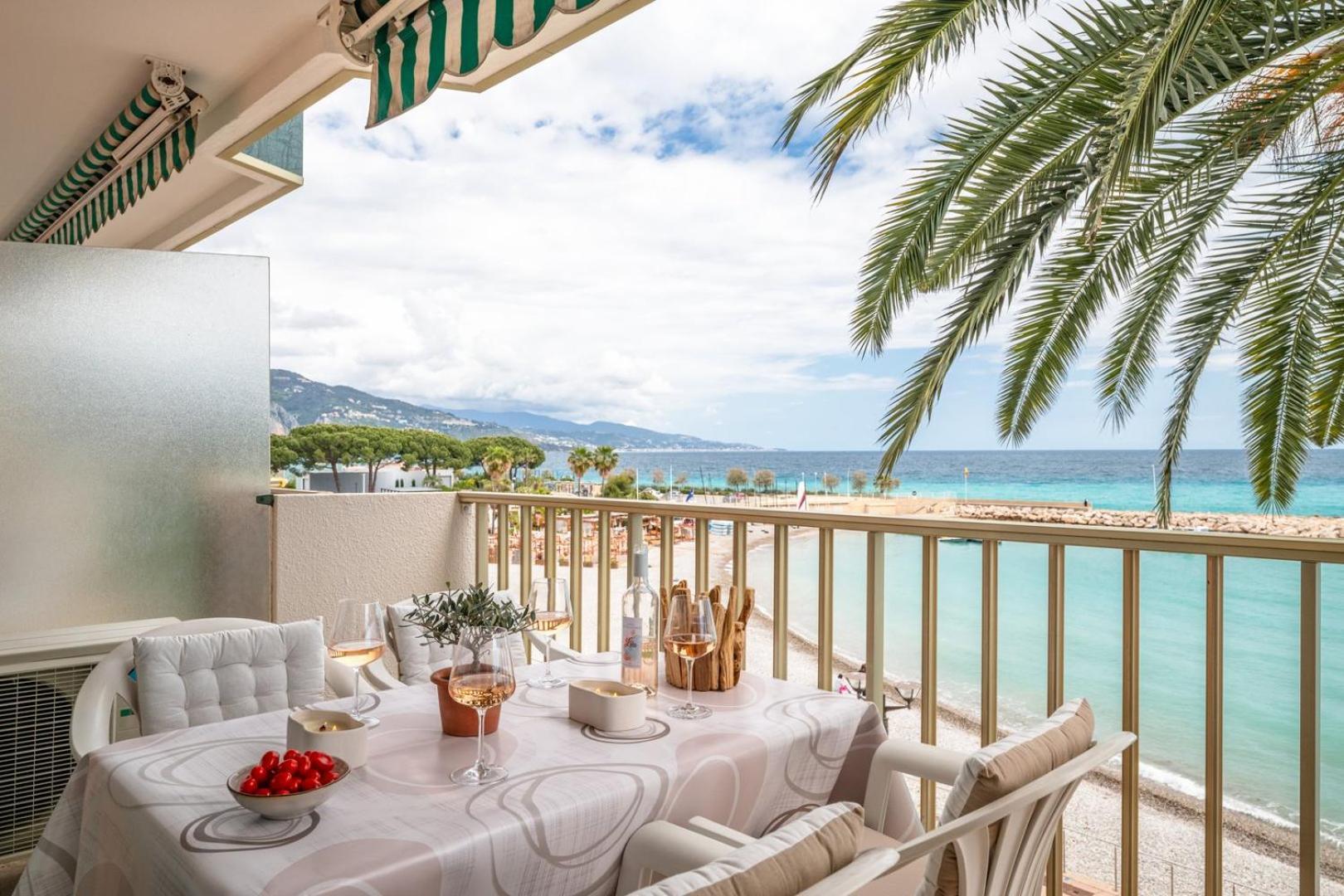 Le Coq Ligures - Air Conditioning - Seafront - Wifi Rocabruna Exterior foto